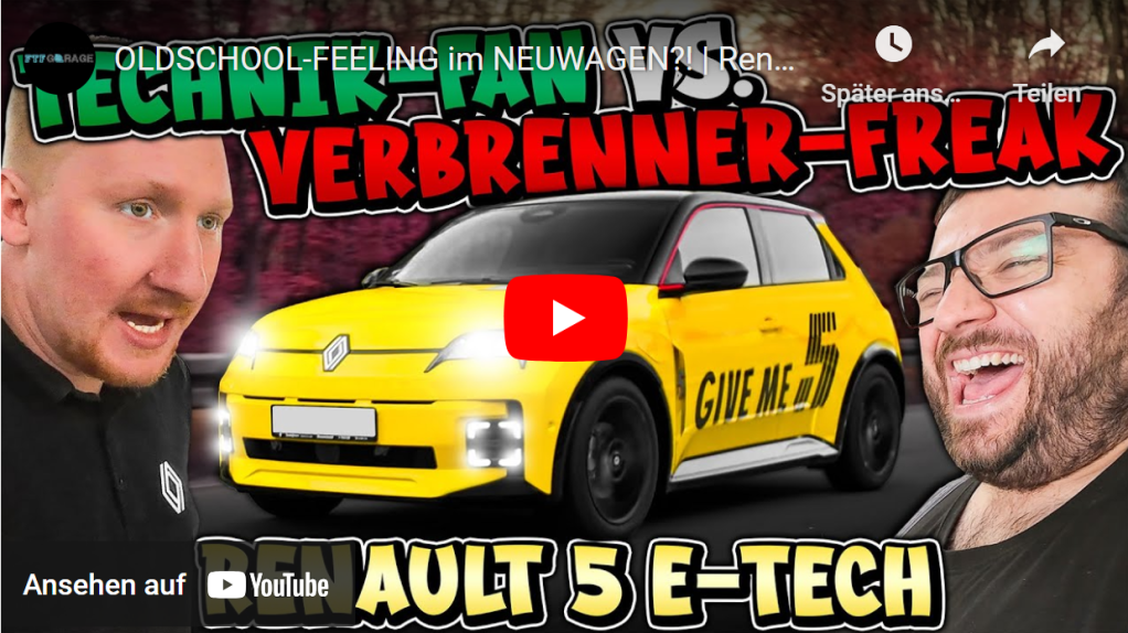 Mit einem Petrolhead im R5&nbsp;E-Tech